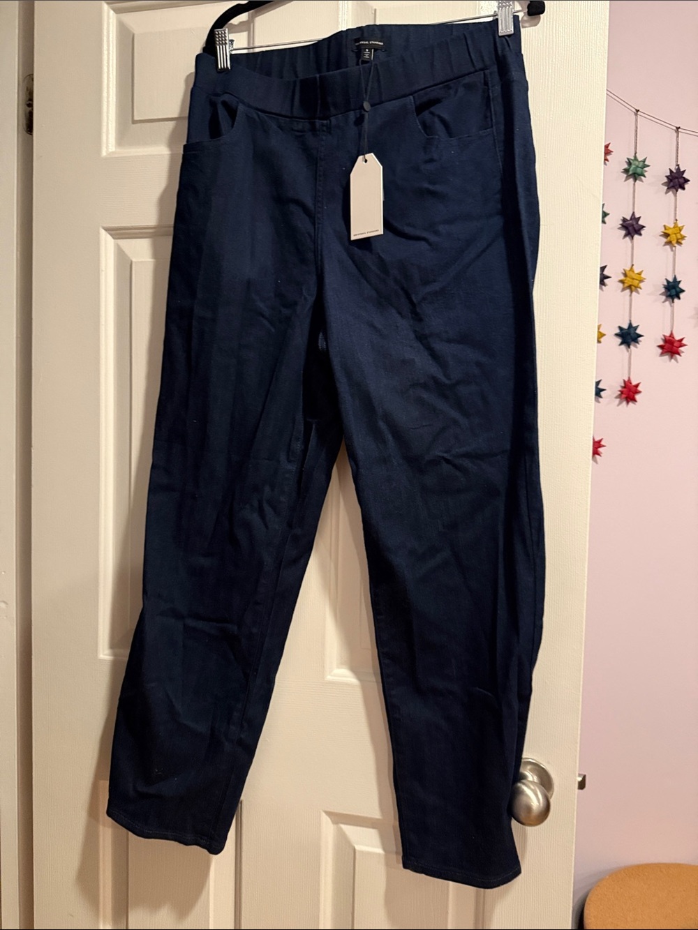 Universal Standard Navy Blue Casual Pants